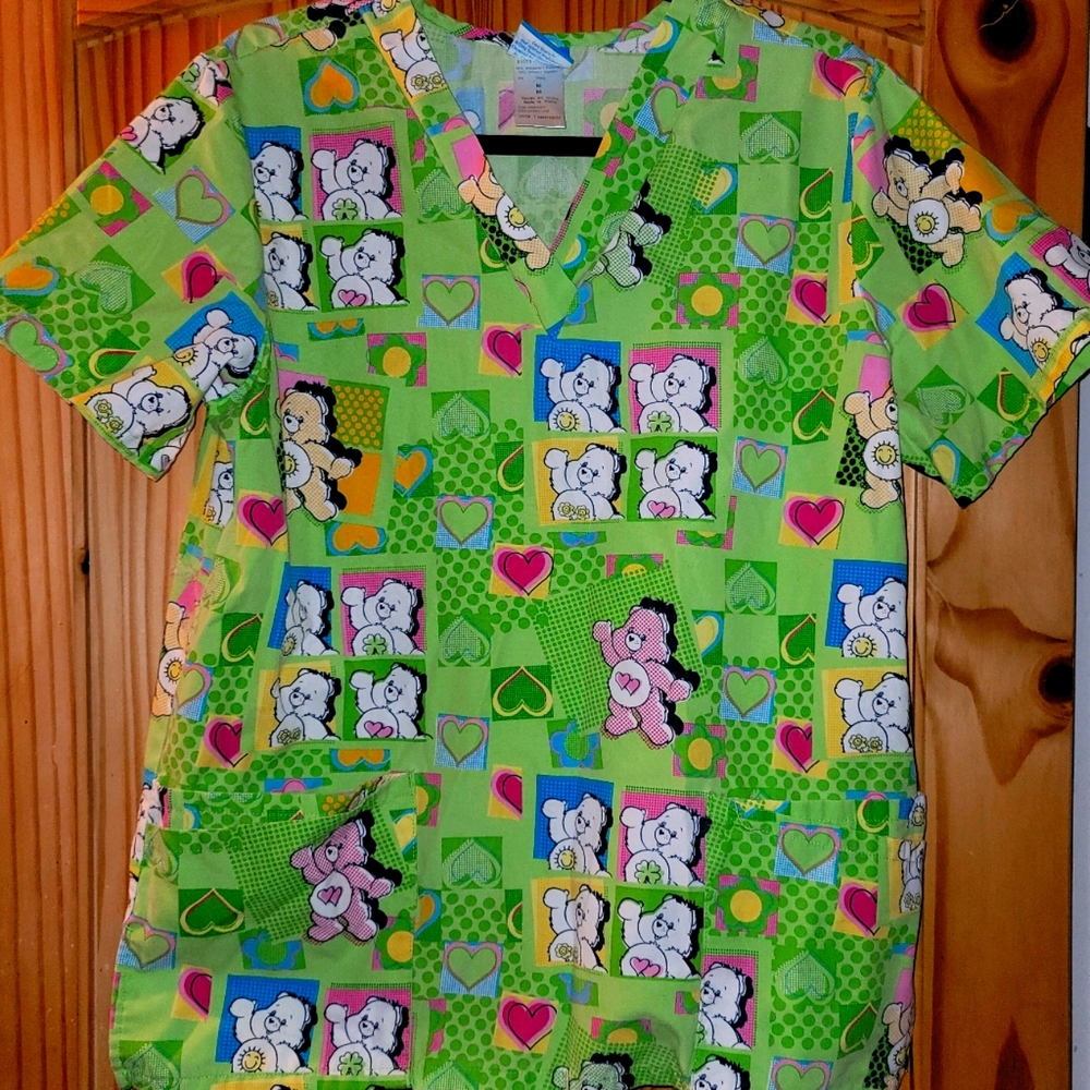 CareBears Scrub Top
